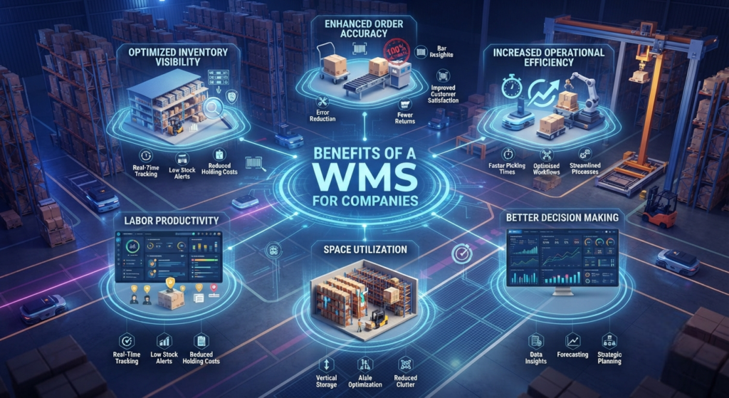8 Benefits of a Warehouse Management System for Companies 3 8 Benefits of a Warehouse Management System for Companies