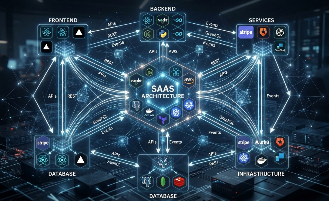 Best Tech Stack for Scalable SaaS Startups 1 Scalable SaaS Startups