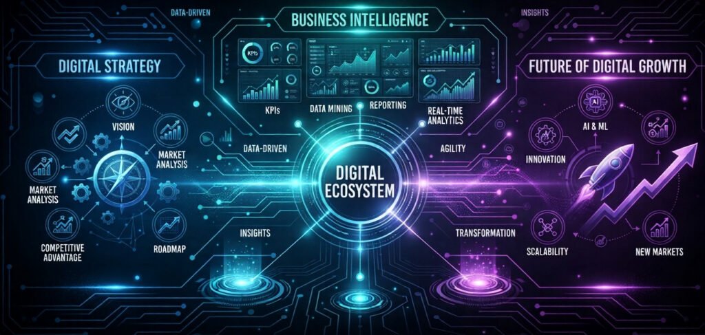 Digital Strategy, Business Intelligence, and the Future of Digital Growth 1 Digital Strategy Business Intelligence Digital Growth 1