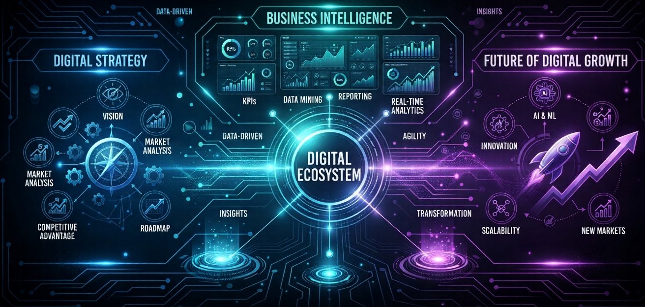 Digital Strategy, Business Intelligence, and the Future of Digital Growth 1 Digital Strategy