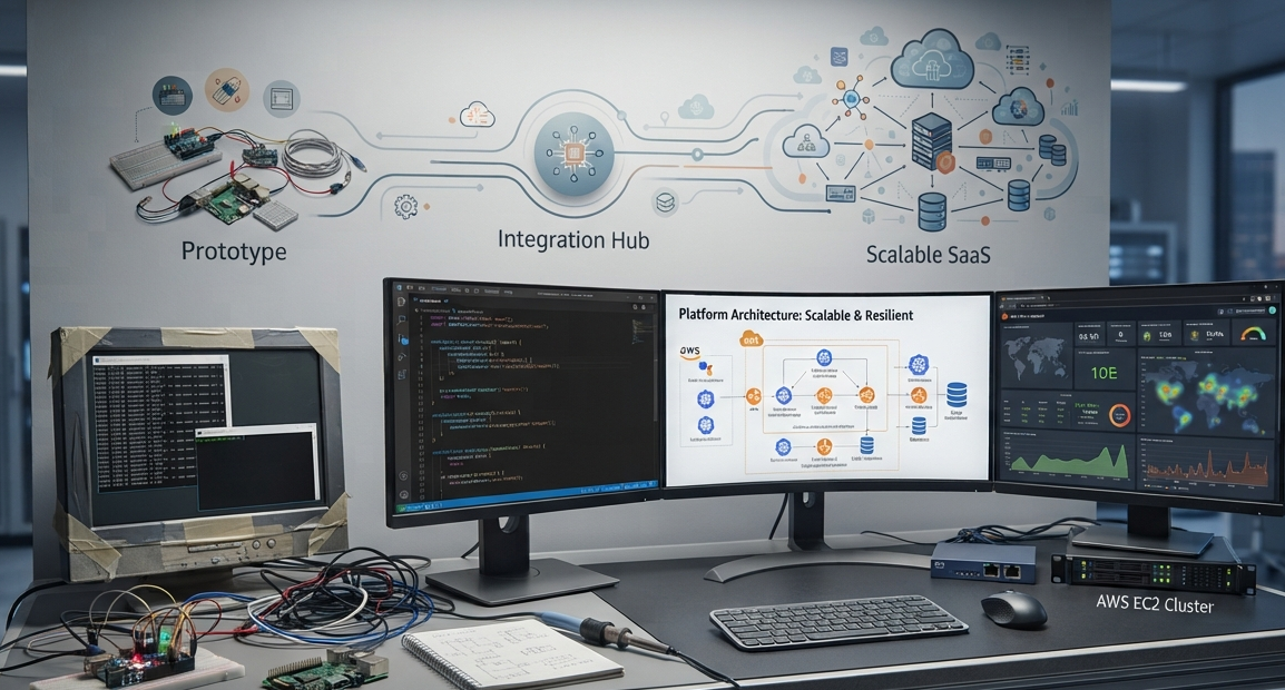 From Prototype to Scalable SaaS Platform 1 From Prototype to Scalable SaaS Platform