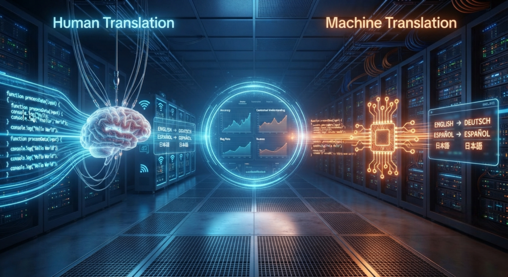Human Translation vs. Machine Translation in Software Development - Which one is more Accurate 3 Human Translation vs. Machine Translation in Software Development