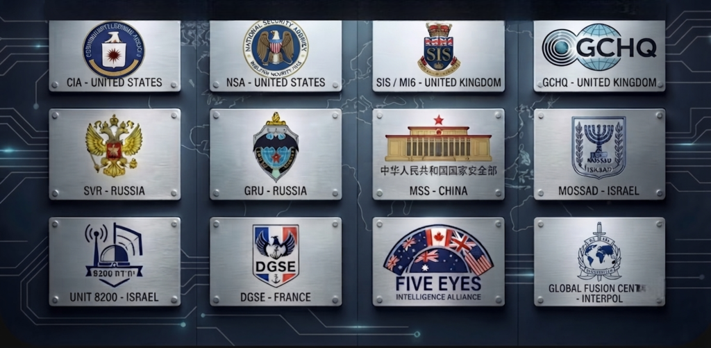 The 12 Most Powerful Intelligence Agencies in the World — And Why Cybersecurity Now Defines Global Power 3 Most Powerful Intelligence Agencies