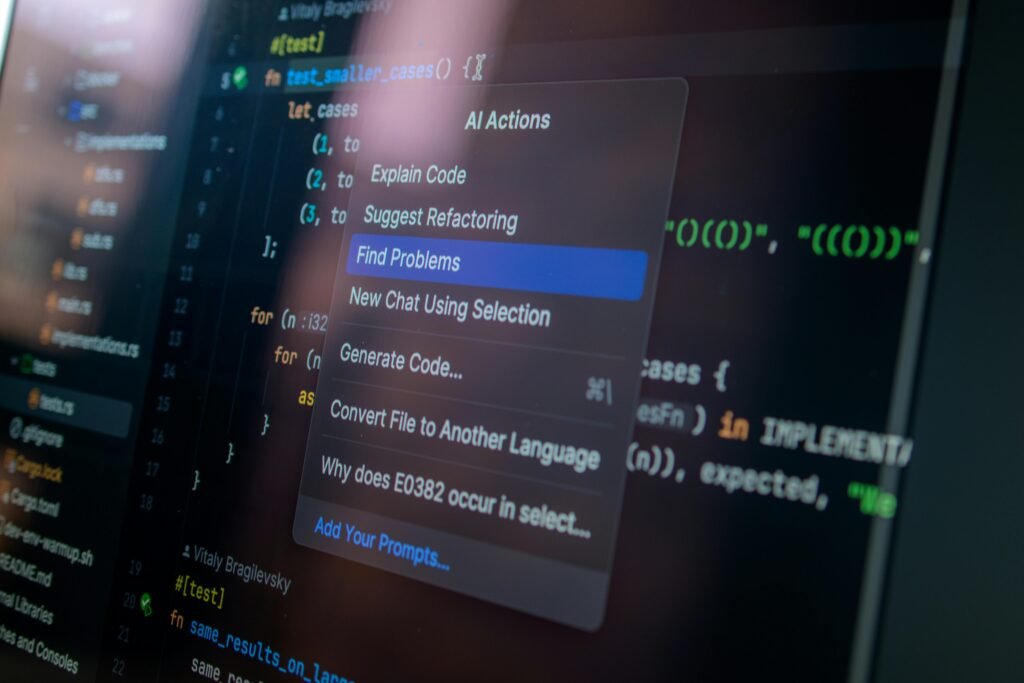 AI Software Development Cost and Timeline Explained 9 pexels dkomov 34804017